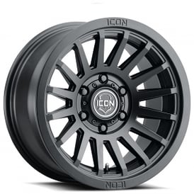 17" ICON Alloys Wheels Recon SLX Satin Black Off-Road Rims