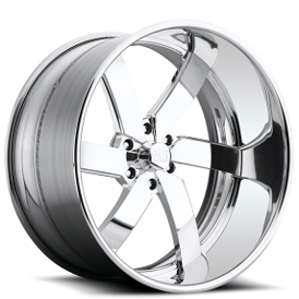 28" U.S. Mags Forged Wheels Torque 6 US721 Polished Tuckin Series Rims