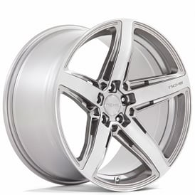 20" Staggered Niche Wheels M270 Teramo Anthracite Brushed with Tint Clear Rims