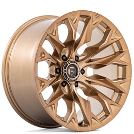 20" Fuel Wheels D805 Flame 6 Platinum Bronze Off-Road Rims