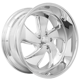 22x8.5/10.5" U.S. Mags Forged Gambler 5 US434 Hi Luster Polished Tuckin Series Wheels (5x127/120, +7/1mm | READY TO SHIP) 