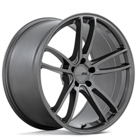 20" Staggered American Racing Wheels Modern AR941 Mach Five Graphite Rims