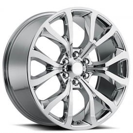 22" Ford Expedition Wheels FR 52 Chrome OEM Replica Rims