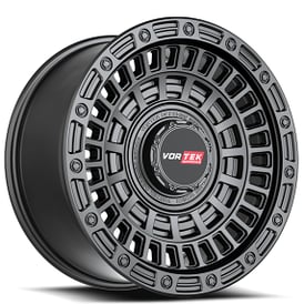 17" Vortek Off-Road VRD-705 Convoy Matte Black Rims  