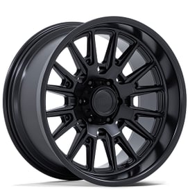 20" Moto Metal Wheels MO814 Tekton Matte Black Off-Road Rims