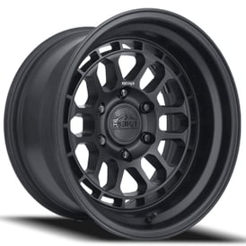 17" Reika Wheels Rambler R35 Satin Black Flow Formed Off-Road Rims