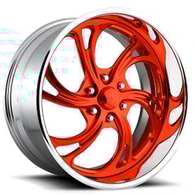 24" U.S. Mags Forged Wheels Kompressor 6 US452 Custom Tuckin Series Rims