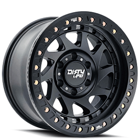 17" Dirty Life Wheels Enigma Race 9313 Matte Black Off-Road Rims