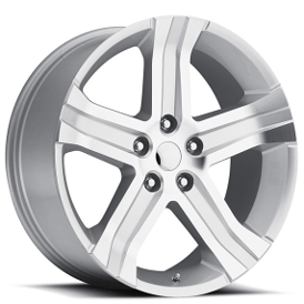 24" Dodge Ram RT Wheels FR 69 Silver Machined OEM Replica Rims