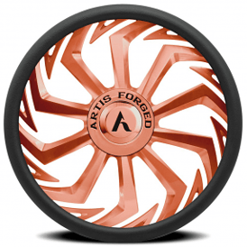 Artis Forged Custom Steering Wheel Royal Rose Gold