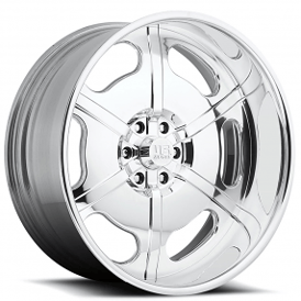 28" U.S. Mags Forged Wheels Rio Grande 6 US495 Polished Tuckin Series Rims