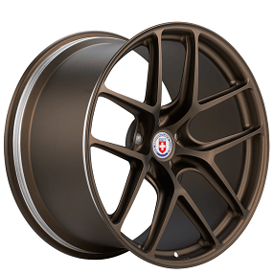 21" HRE Wheels R101 Lightweight Satin Bronze Monoblock Forged Rims