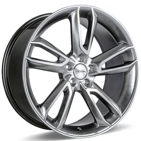 22x10" Ace Alloy C902 Scorpio Hyper Black with Machined Face Wheels (5x130/127, +45mm)