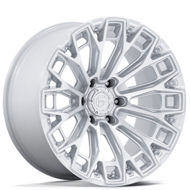 20" Fuel Wheels FC882 Trax Gloss Silver with Machined Face Off-Road Rims