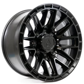 20" Arena Wheel Co A114 Battle Satin Black 8-Lug Off-Road Rims 