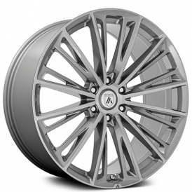 22" Asanti Wheels ABL-30 Corona Titanium Brushed 6-Lugs Flow Formed Rims
