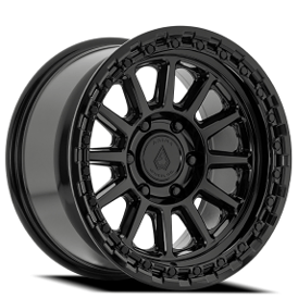 17" Arena Wheel Co A128 Enduro Gloss Black Off-Road Rims 