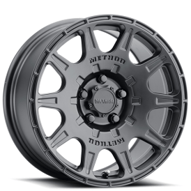 17" Method Wheels 502 Rally 2 Matte Black Crossover Rims