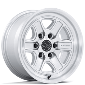 18" Black Rhino Wheels Echo BR032 Gloss Silver with Machined Face Off-Road Flow Formed Rims