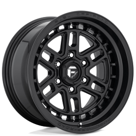 17" Fuel Wheels D667 Nitro Matte Black 6-Lug Off-Road Rims