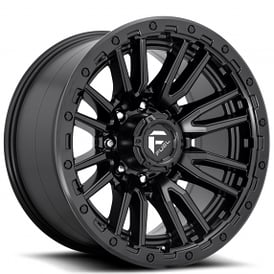 20" Fuel Wheels D679 Rebel Matte Black 8-Lug Off-Road Rims 