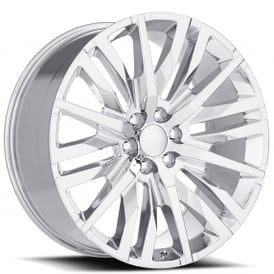 22" GM Split-6 Spoke Wheels FR 97 Chrome OEM Replica Rims