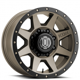 18" ICON Alloys Wheels Rebound HD Bronze Off-Road Rims