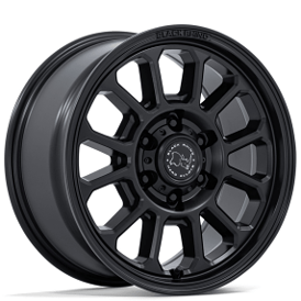 17" Black Rhino Wheels Alta BR033 Matte Black Rims