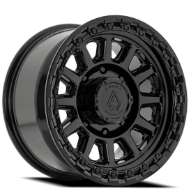 18" Arena Wheel Co A128 Enduro Gloss Black Off-Road Rims
