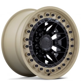 20" Black Rhino Wheels Alpha BR008 Matte Black with Sand Lip Off-Road Rims