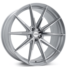 22" Vossen Wheels HFX-2 Silver Polished 5-Lugs Corvette Rims