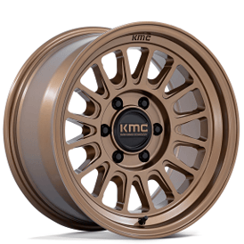 17" KMC Wheels KM733 Impact FFT Matte Bronze Flow Formed Rims