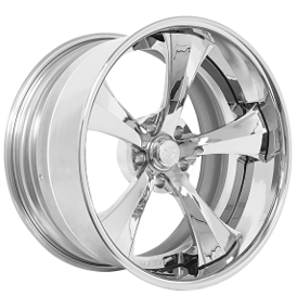 24" Snyper Forged Wheels Sedona Chrome Rims 
