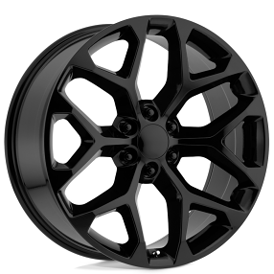 24" Performance Replicas Wheels PR176 Matte Black Rims