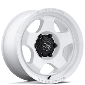 17" Black Rhino Wheels Sol BR031 Gloss White Off-Road Flow Formed Rims