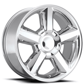 20" Chevy Tahoe Wheels FR 31 Polished OEM Replica Rims 