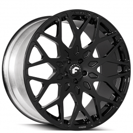 21" Forgiato Wheels Torino-M Gloss Black Forged Rims