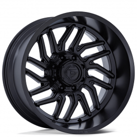 20" Fuel Wheels D864 Hurricane Blackout Off-Road Rims