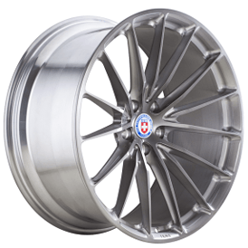 22" HRE Wheels P103 Brushed Dark Clear Monoblock Forged Rims