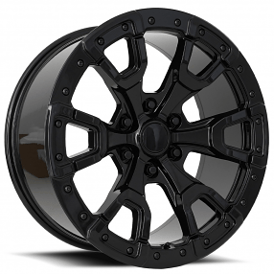 20" Ford Raptor Wheels FR 99 Gloss Black OEM Replica Off-Road Rims