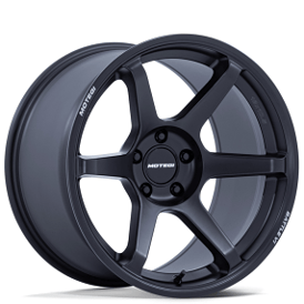 19" Staggered Motegi Racing Wheels MR160 Battle VI Matte Blackbird Metallic Flow Formed Rims
