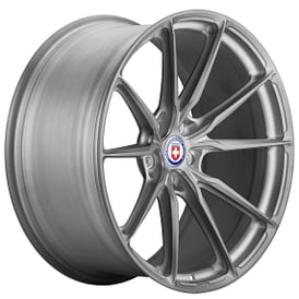 20" Staggered HRE Wheels P104SC Frozen Dark Clear Monoblock Forged Rims