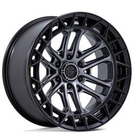 20" Fuel Wheels FC874 Celsius Matte Gunmetal with Matte Black Lip Off-Road Rims