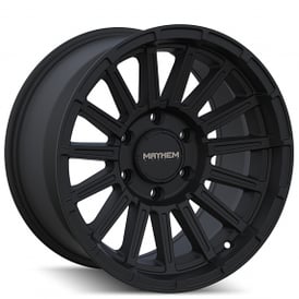 17" Mayhem Wheels 8309 Granite Satin Black Off-Road Rims