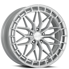 20" Katana Racing Wheels KR12 Gloss Silver with Machined Face Rims