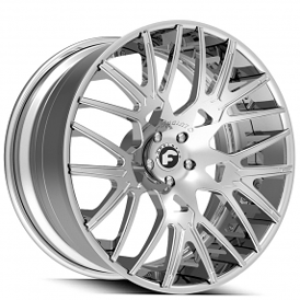 21" Forgiato Wheels Fratello-ECL Chrome Forged Rims