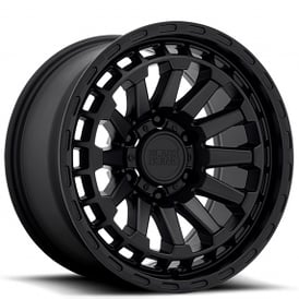 17" Black Rhino Wheels Raid Matte Black Crossover Rims