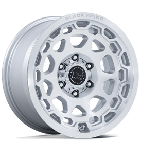 17" Black Rhino Wheels Congo BR026 Gloss Silver with Machined Face Off-Road Rims