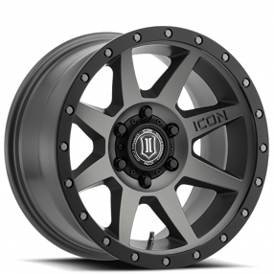 20" ICON Alloys Wheels Rebound Titanium Off-Road Rims