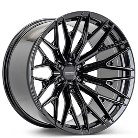 24" Vossen Wheels HFX-6 Gloss Black 6-Lugs Rims